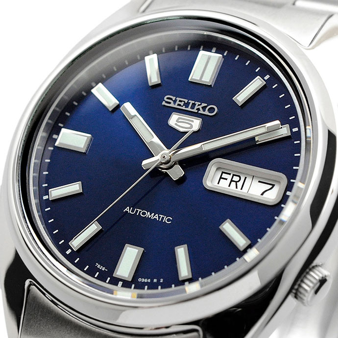 SEIKO 腕時計 セイコー 時計 ウォッチ セイコー5 自動巻き ビジネス カジュアル メンズ SNXS77K 海外モデル [並行輸入品]