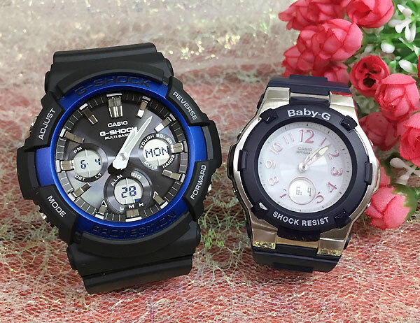 ペアウオッチ gショック恋人たちのGショック ペアウオッチ  G-SHOCK BABY-G  ペア腕時計 カシオ 2本セット  GAW-100B-1A2JF BGA-1100-2BJF プレゼント    プレゼント 誕生日 御祝い 銀婚式 結婚記念日 婚約 人気  婚約　夫婦 高級　クリスマス プレゼント おすすめ