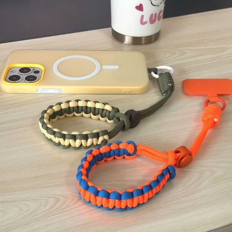 新色追加 スマホストラップ カラフル マルチストラップ スマートフォンストラップ ロープ 手首 おしゃれ かわいい スマホ ストラップ ブレスレット ストラップホルダー スマホホルダー スマートフォン ハンディファン キーホルダー 鍵 キー