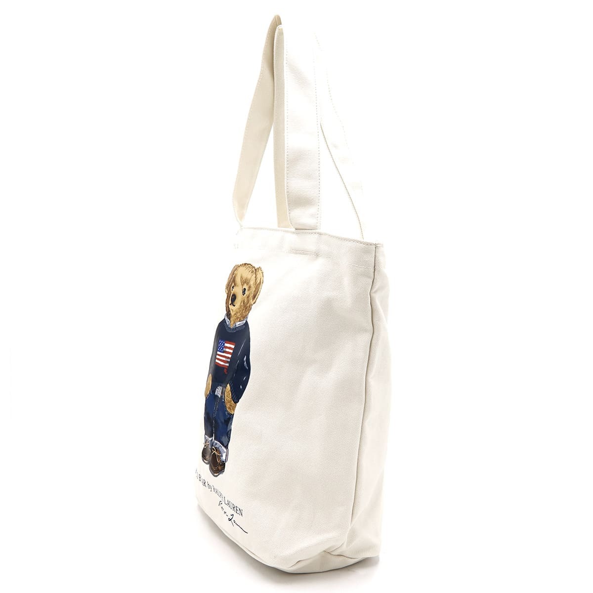 選べる3デザイン ポロ ラルフローレン トートバッグ POLO RALPH LAUREN ポロベア 9AR021 POLO BEAR TOTE キャンバス A4対応 ファスナー メンズ レディース ユニセックス コットン ベア くま 通勤 通学