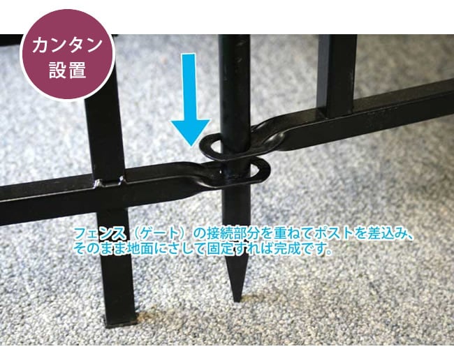 ガーデン エクステリア パークアベニューフェンス基本セット 送料無料 フェンス ゲート 扉 アイアン ガーデニング 枠 柵 仕切り 目隠し 境目 クラシカル アンティーク トレリス つる 薔薇 バラ 朝顔 園芸 ラティス