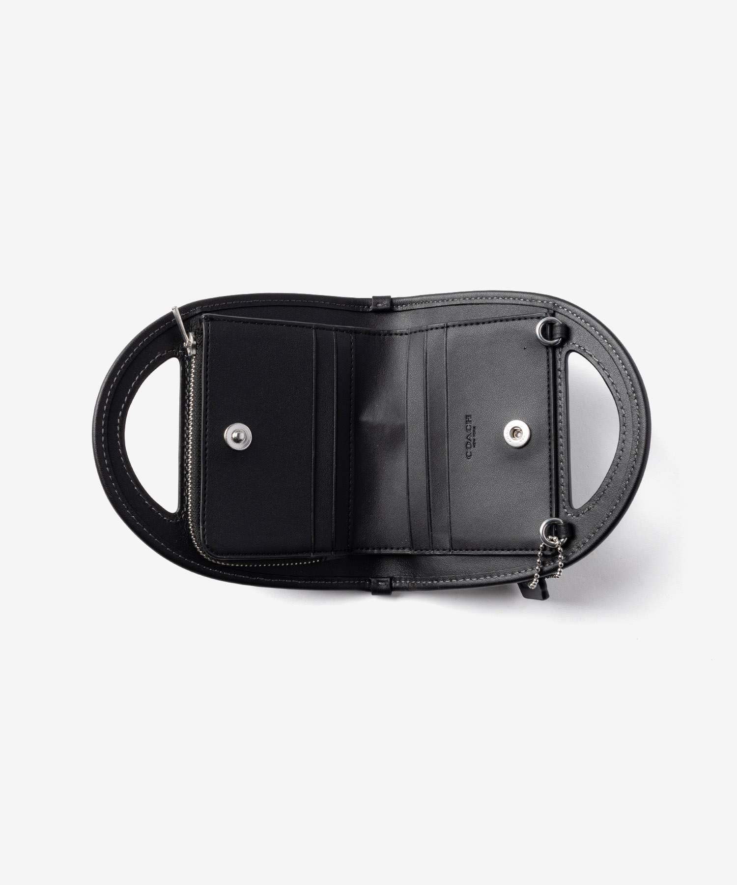 コーチ COACH TOP HANDLE CARD CASE トップ ハンドル カードケース CT879 チェーンウォレット コインケース 小銭入れ レディース 財布 小物