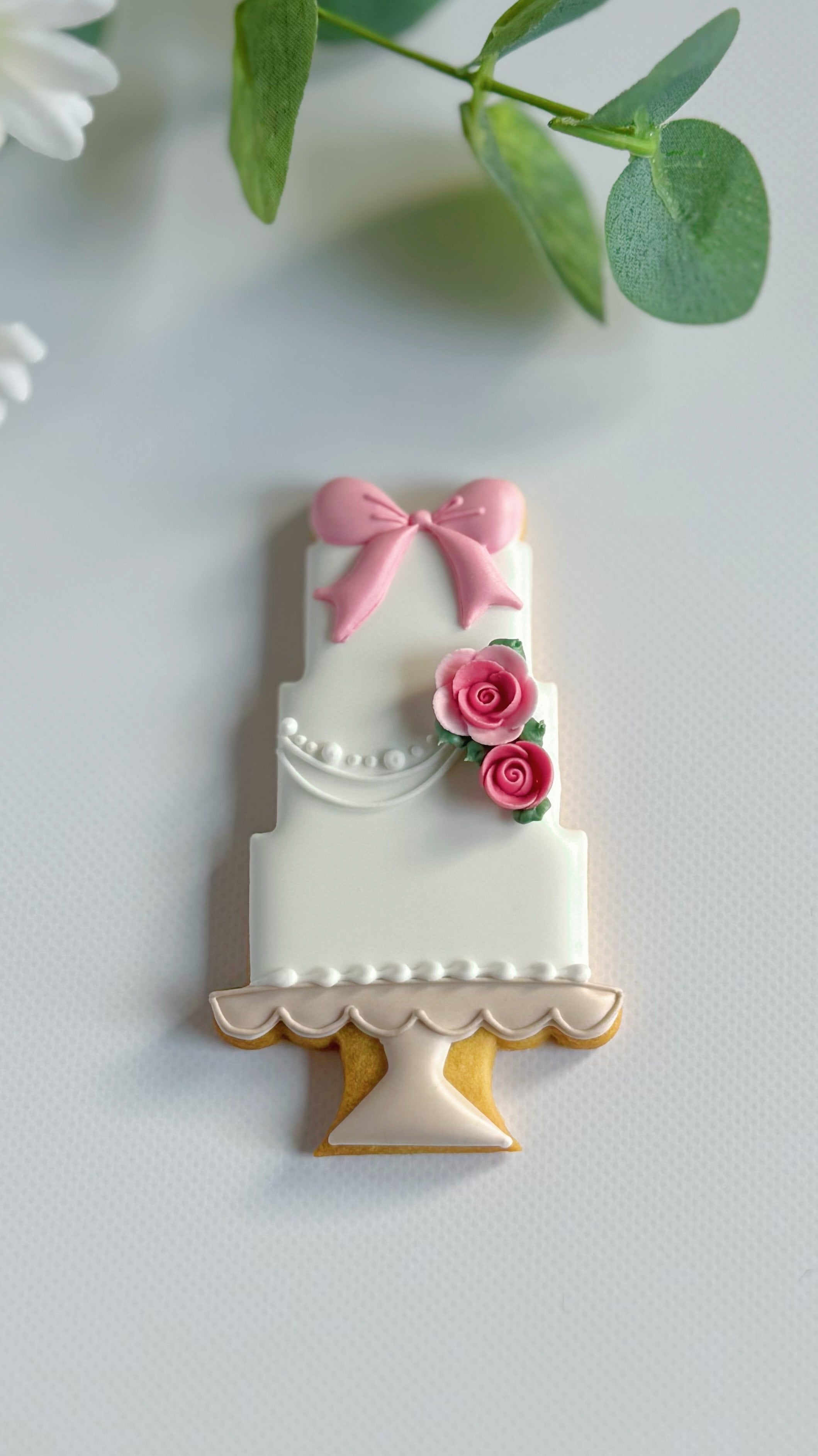 ウェディングケーキクッキー   記念日 結婚祝い