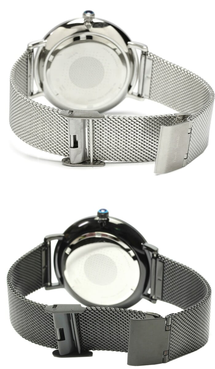 ポールスミス Paul Smith 腕時計 メンズ メタルメッシュベルト Track 42mm クラシック ブランド 人気 ウォッチ ギフト プレゼント