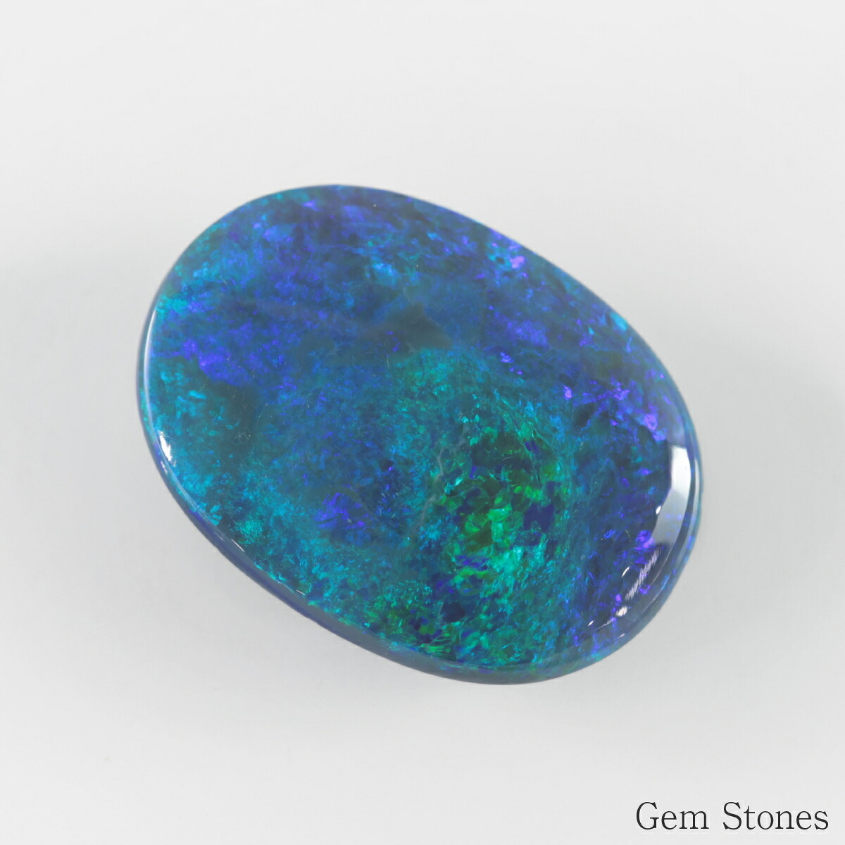  大粒 ブラックオパール 10.664ct ルース 裸石 宝石 高品質 オパール ブルー グリーン ブラック 希少 誕生石 10月 お守り ジュエリー ギフト
