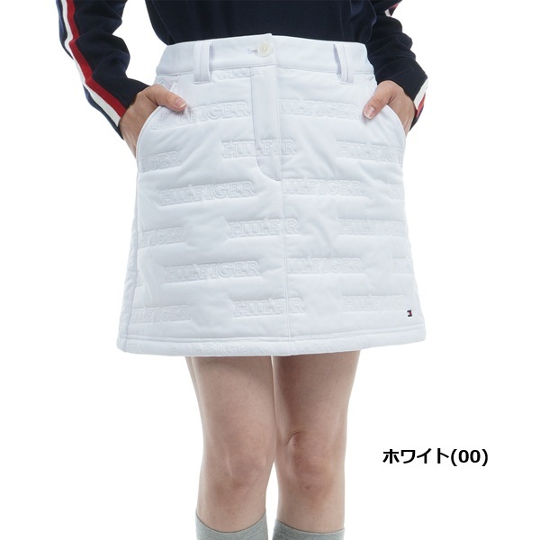 トミーヒルフィガー ゴルフ レディース ロゴ キルトパテッド スカート TOMMY HILFIGER THLA474 秋冬モデル お誕生日祝い お祝い 記念品 30代 40代 50代 60代 母の日 お母さん 還暦祝い 敬老の日 彼女 人気プレゼント プレゼント