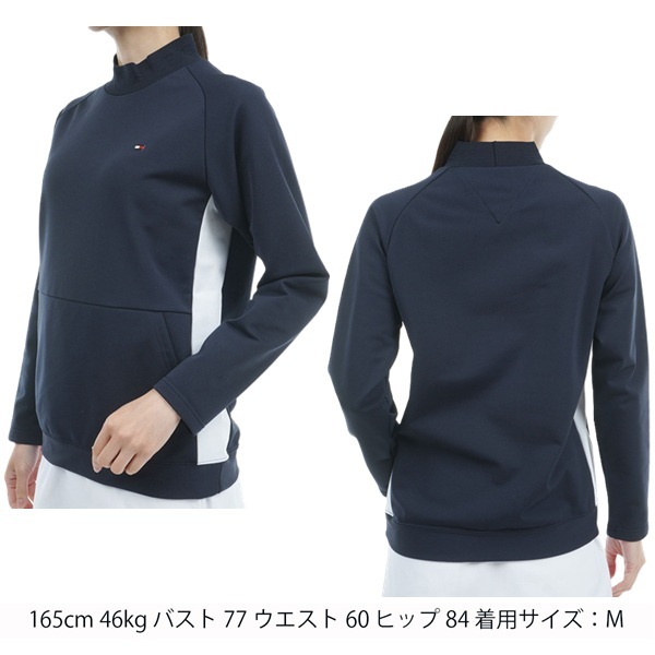 トミーヒルフィガー ゴルフ レディース ストレッチウォーム LSモックネックシャツ TOMMY HILFIGER GOLF THLA472 秋冬モデル お誕生日祝い お祝い 記念品 30代 40代 50代 60代 母の日 お母さん 還暦祝い 敬老の日 彼女 人気プレゼント プレゼント