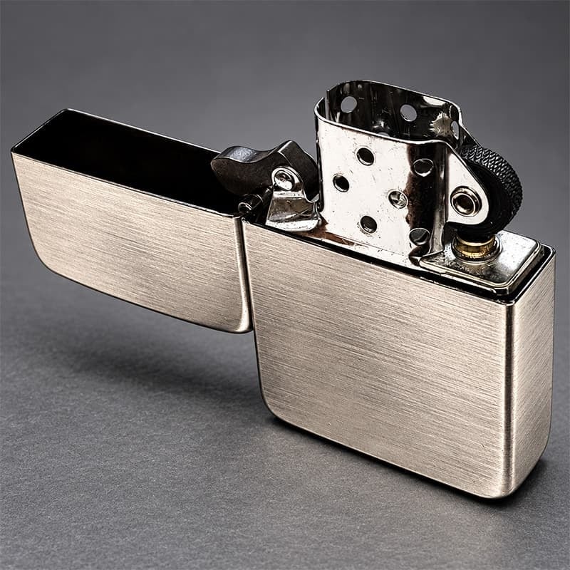 ZIPPO ライター 1941復刻 レプリカ ジッポ アンティークニッケル 銀古美 シルバー シンプル スタンダード 丸角 かっこいい おしゃれ メンズ ギフト