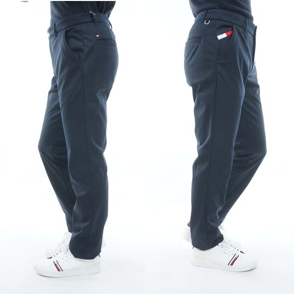 トミーヒルフィガー ゴルフ メンズ ウインドプルーフ テーパードパンツ TOMMY HILFIGER GOLF THMA684 2026年秋冬モデル お誕生日祝い お祝い 記念品 お父さん 父の日 彼氏 男性 30代 40代 50代 60代  還暦祝い 敬老の日 人気プレゼント プレゼント