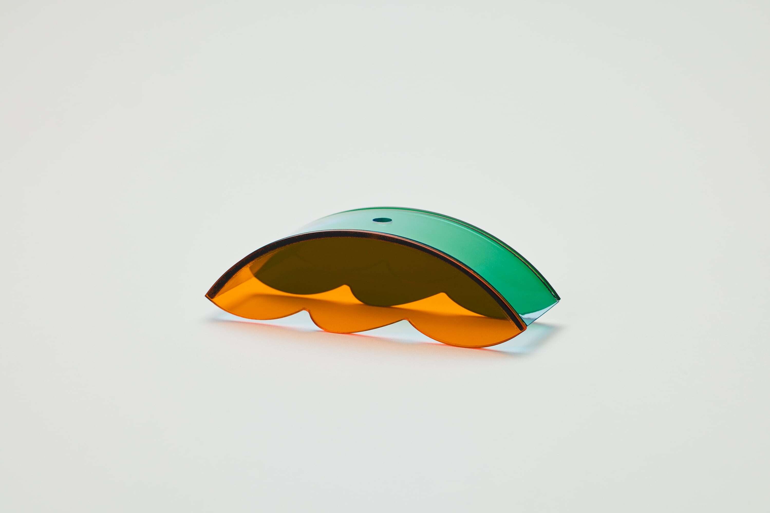 アクリルkittoko【A】(orange × blue × green) ファーストヘア ファーストカット 出産祝い お誕生日 ギフト プレゼント