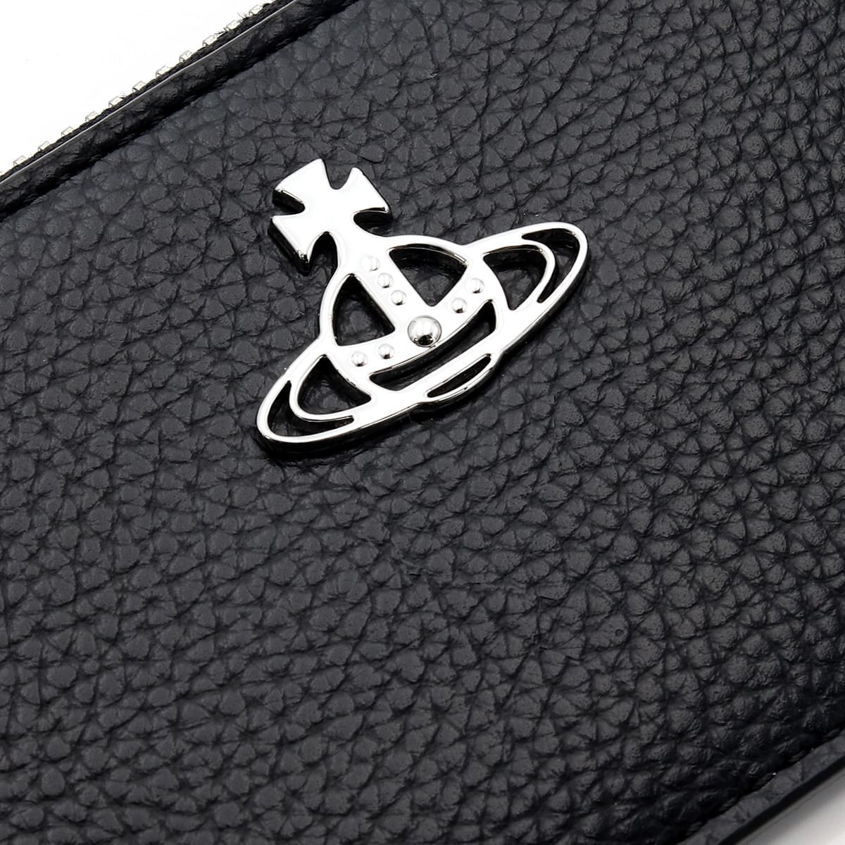 ヴィヴィアンウエストウッド 財布 フラグメントケース メンズ レディース Vivienne Westwood 51110039 S000D PF N403 ブラック RE-VEGAN カードケース コインケース 小銭入れ オーブ ロゴ 薄型 ミニ財布