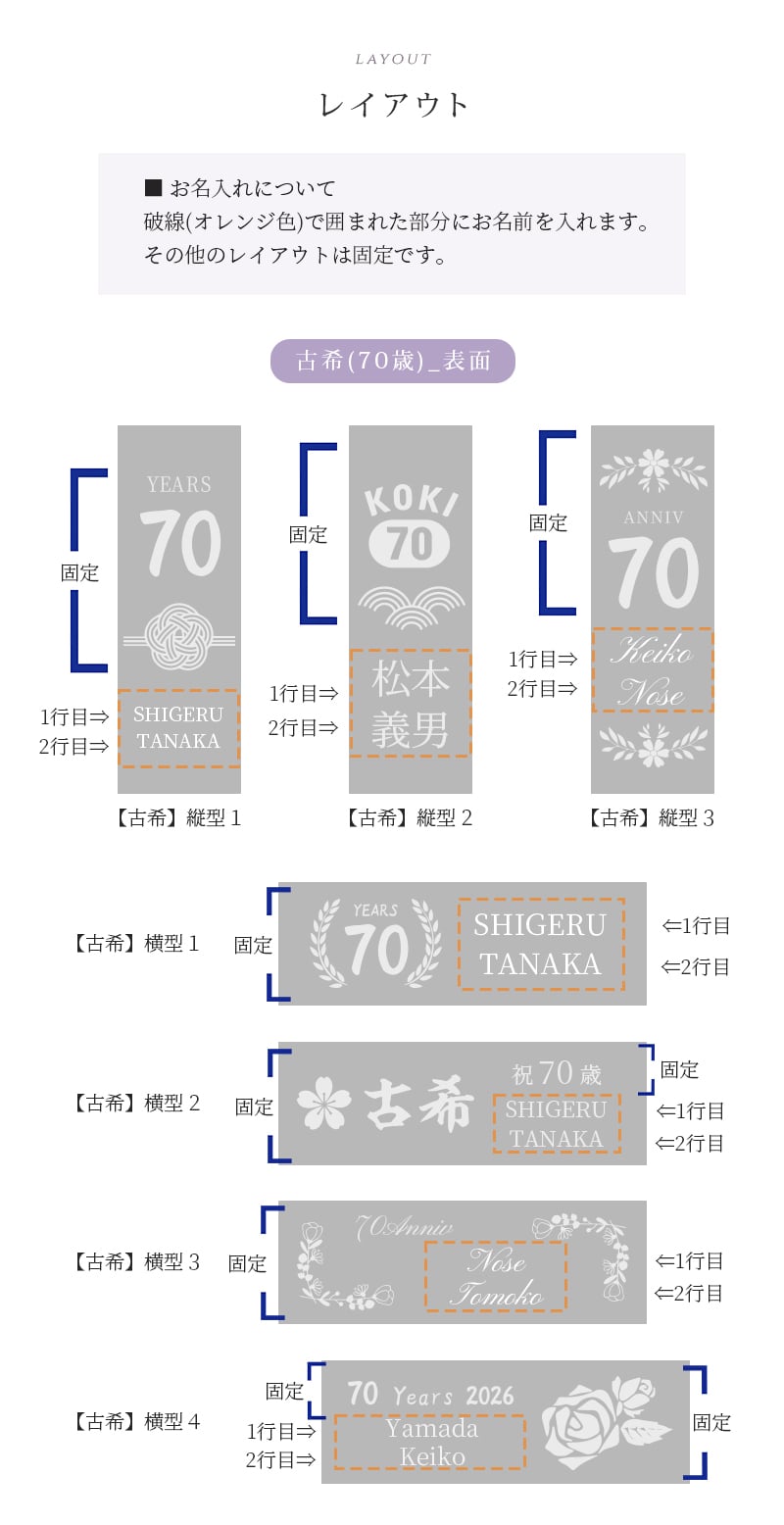 名入れ キーホルダー 古希 喜寿 お祝い 70歳 77歳 父 母 祖父 祖母 刻印 キーリング 退職祝い 敬老の日 記念品 パープル 紫 ギフト プレゼント メッセージ刻印 ラッピング付