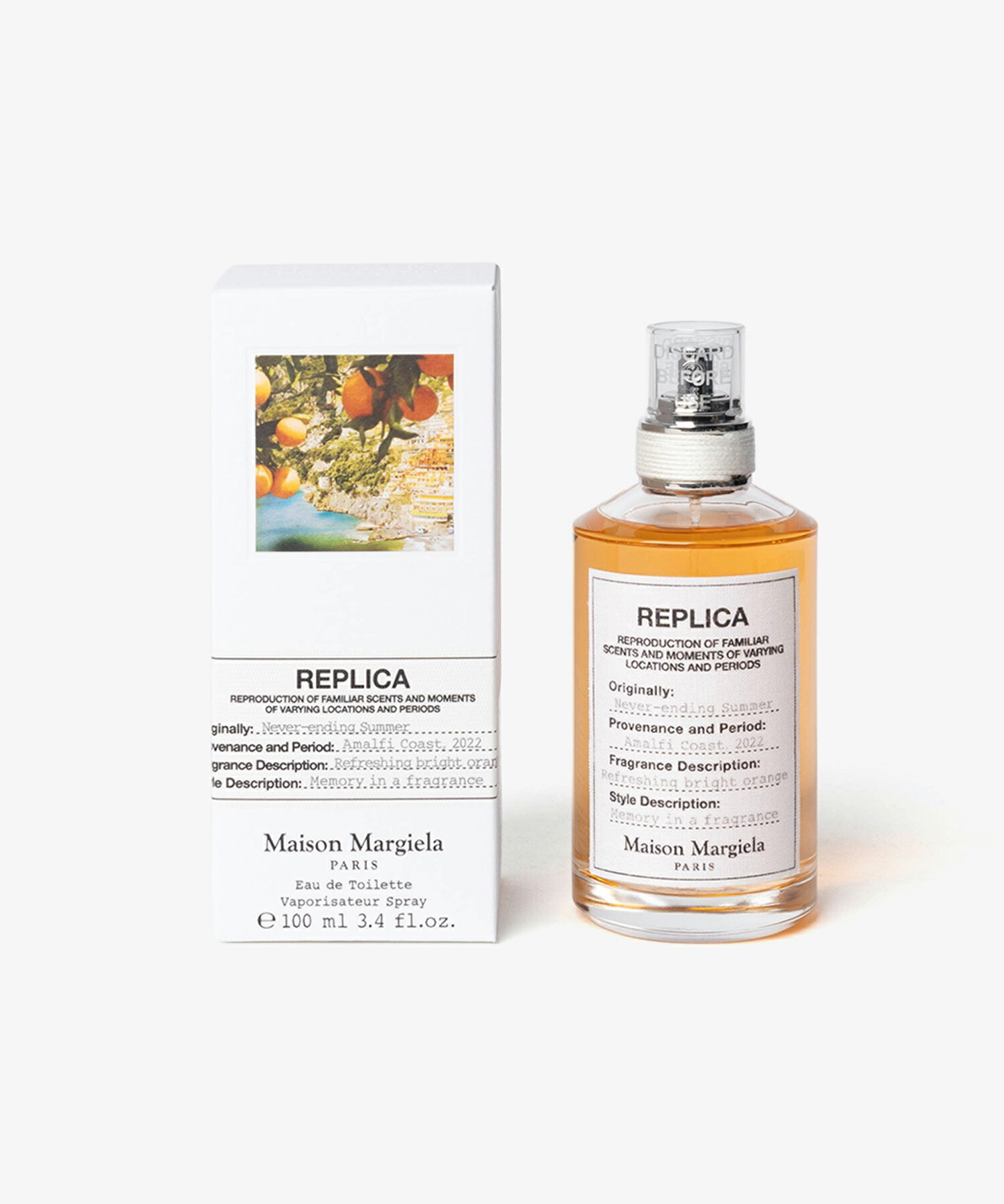 メゾン マルジェラ MAISON MARGIELA NEVER ENDING SUMMER ネバーエンディング サマー REPLICA レプリカ オードトワレ 100mL ユニセックス フレグランス