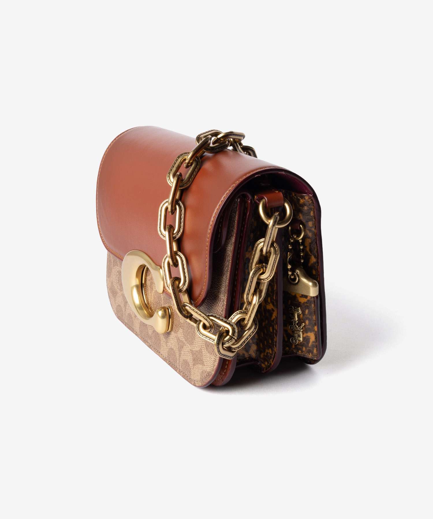 コーチ COACH IDOL BAG アイドル バッグ シグネチャー キャンバス スネークスキン ディテール CM551 ショルダーバッグ ハンドバッグ レディース バッグ