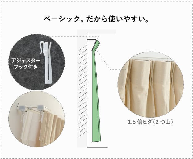 カーテン 窓まわり 多機能ミラーレース 幅150cm 丈133～258cm ドレープ 防炎 遮熱 アレルブロック 丸洗い 日本製 ホワイト 33101205