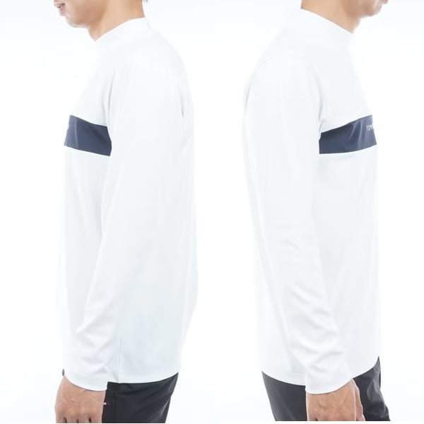 トミーヒルフィガー ゴルフ メンズ ベア天 長袖モックシャツ TOMMY HILFIGER THMA664 2026年秋冬モデル お誕生日祝い お祝い 記念品 お父さん 父の日 彼氏 男性 30代 40代 50代 60代  還暦祝い 敬老の日 人気プレゼント プレゼント