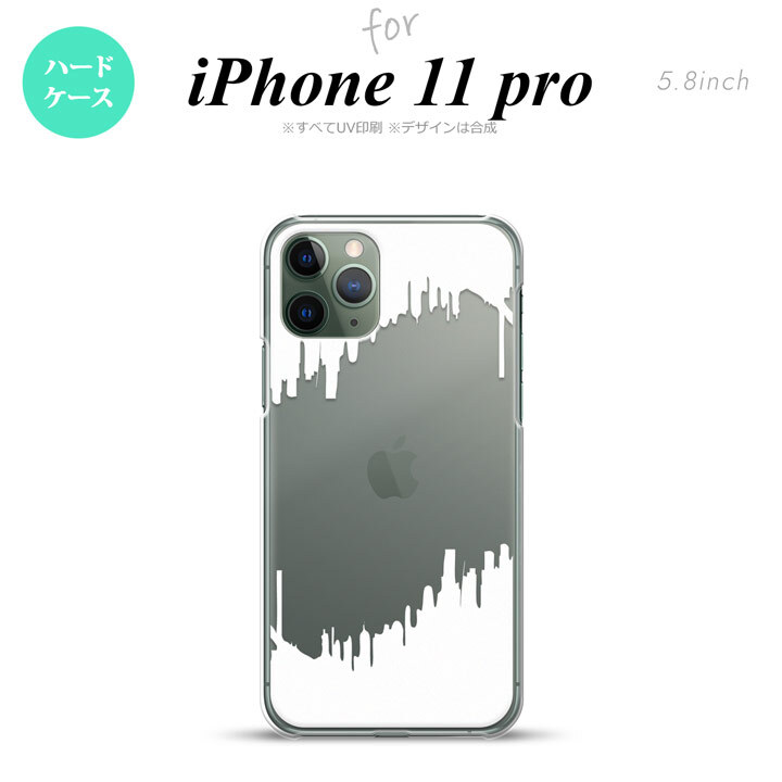 iPhone11Pro iPhone11 Pro スマホケース ハードケース ホラー 白 メンズ レディース nk-i11p-196