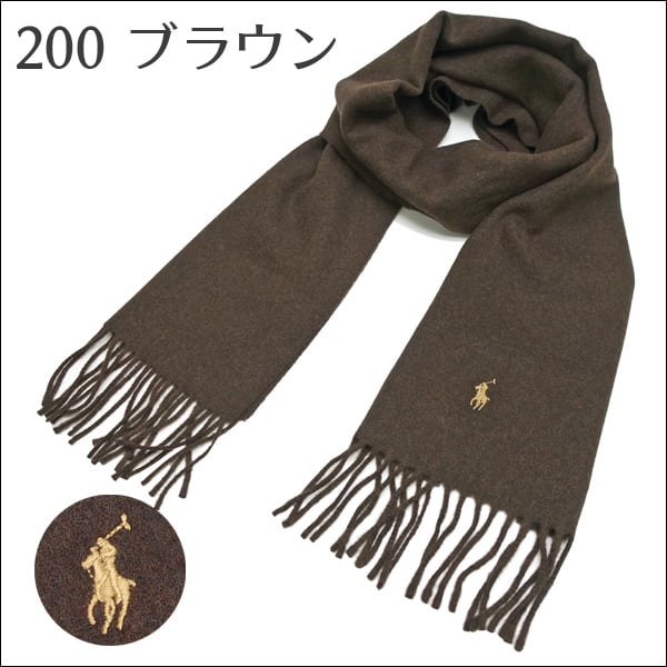 POLO RALPH LAUREN ポロ ラルフローレン マフラー【26AW】 PC0476  レディース メンズ ブランド マフラー/ストール/ブランドマフラー/ウール100%/ワンポイント/クリスマス/プレゼント/ギフト/お誕生日/成人祝い 送料無料【ラッピング無料】