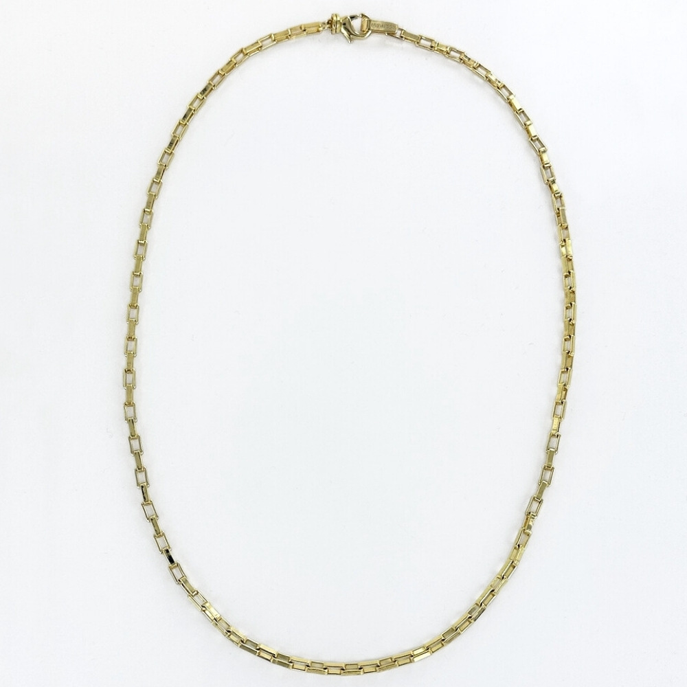 正規品 1AR by UNOAERRE ウノアエレ ショッパー付き チェーンネックレス レディース ユニセックス 喜平 ネックレス イエローゴールド 真鍮 イタリア製 ブランドジュエリー ギフト プレゼント 誕生日 結婚記念日 成人 卒業 入学