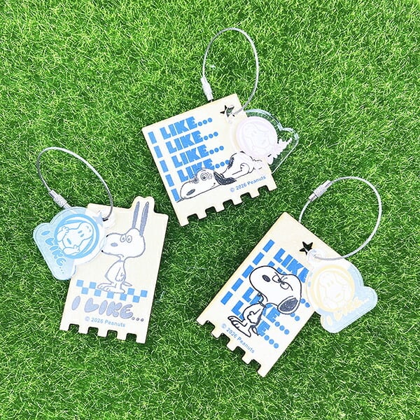 スヌーピー 木のオーナメント (アイライクC) 日本製 SNOOPY