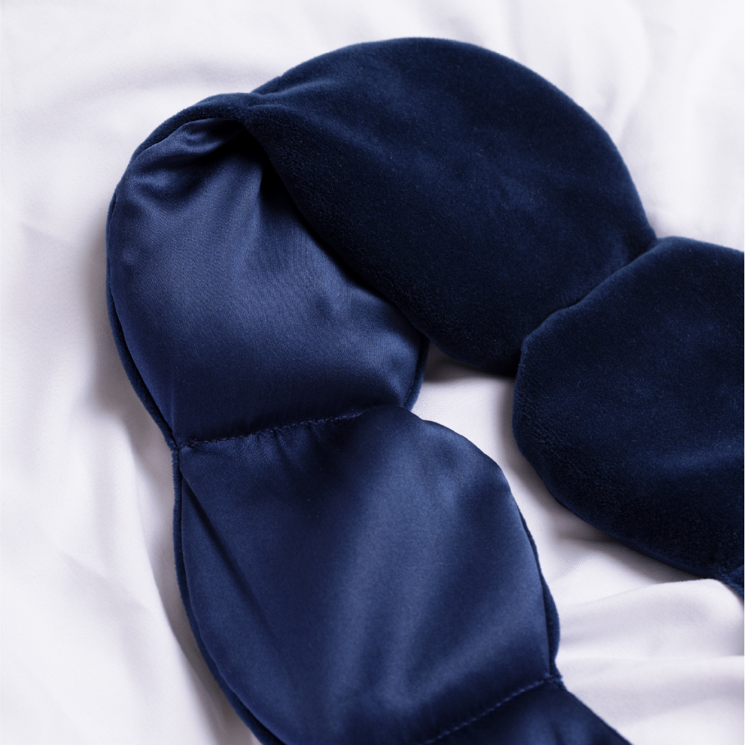 nodpod SILK ノッドポッド シルク （スリープマスク 高級 アイマスク 睡眠 安眠 快眠 遮光 快適 加重 寝具 自宅 オフィス 旅行）◇