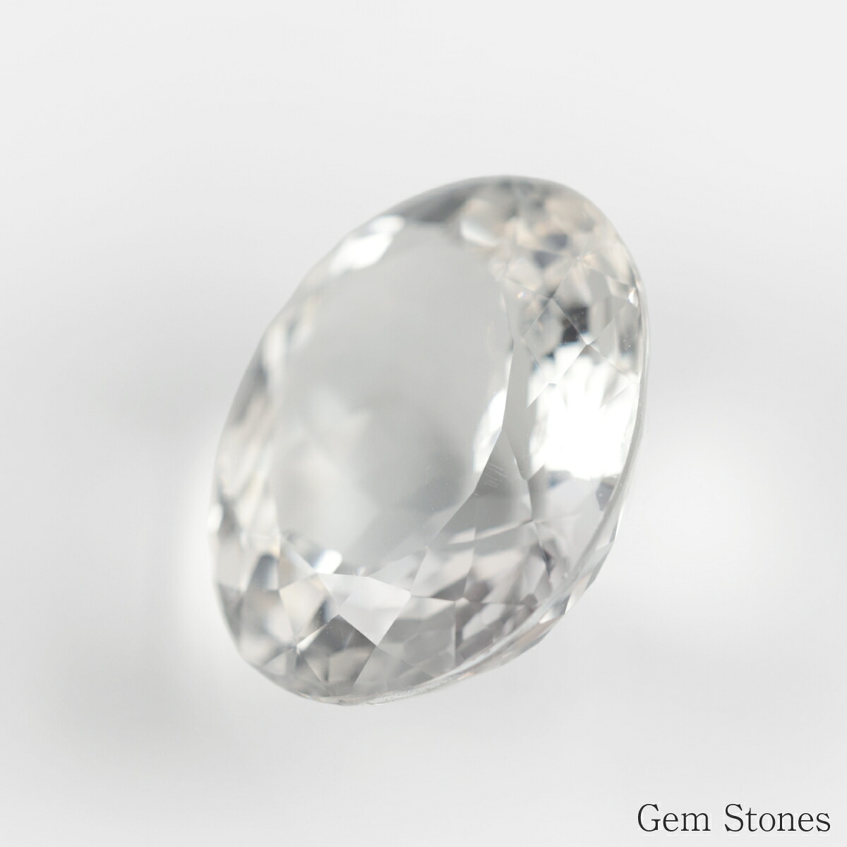  最高品質 ホワイトトパーズ 40.998ct ルース 宝石 裸石  透明 クリア トパーズ オリジナル ジュエリー ギフト