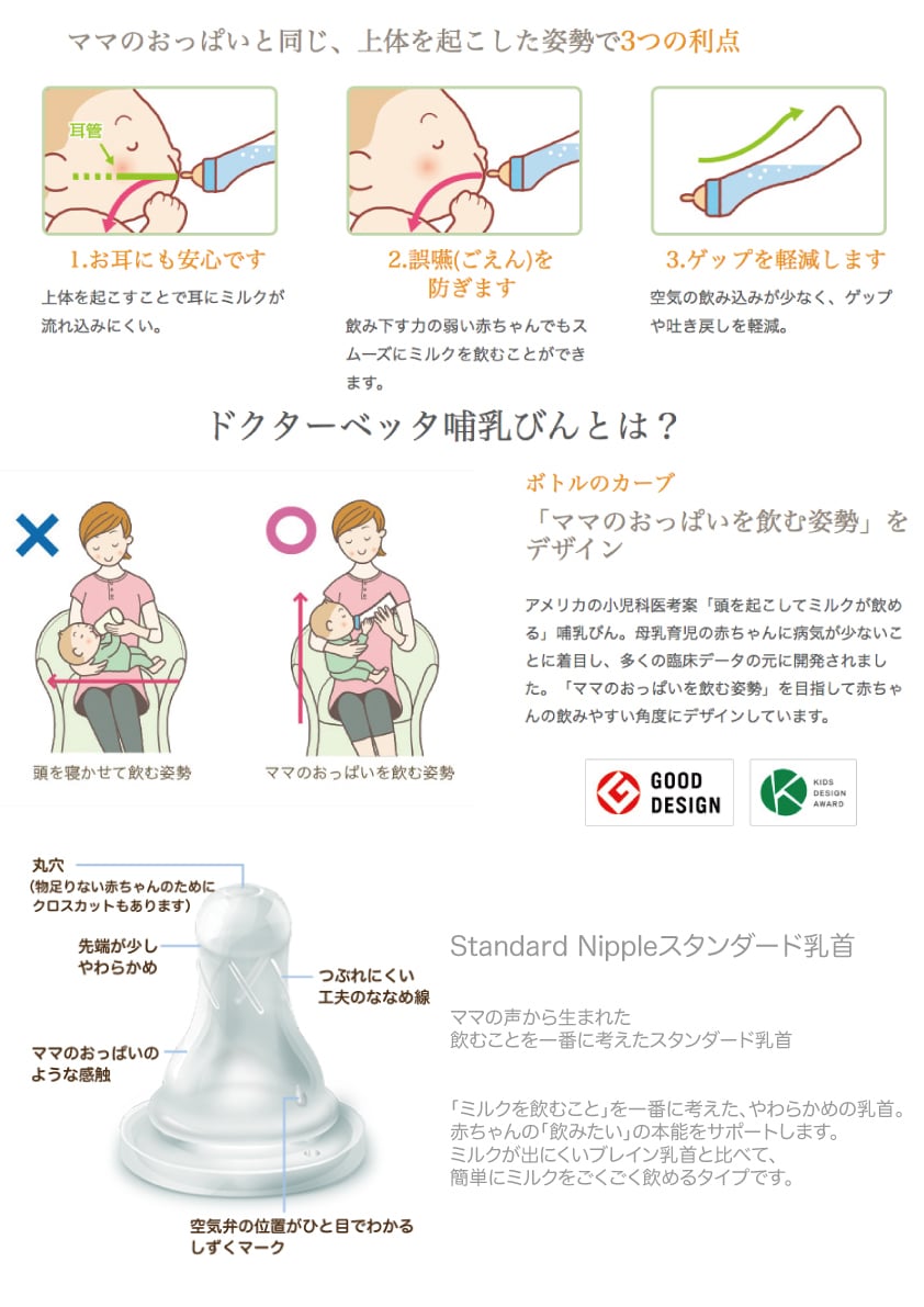 【名入れ】【名前入り 哺乳瓶  200ml】ほにゅうびん オリジナル メモリアル Betta  ベッタ 