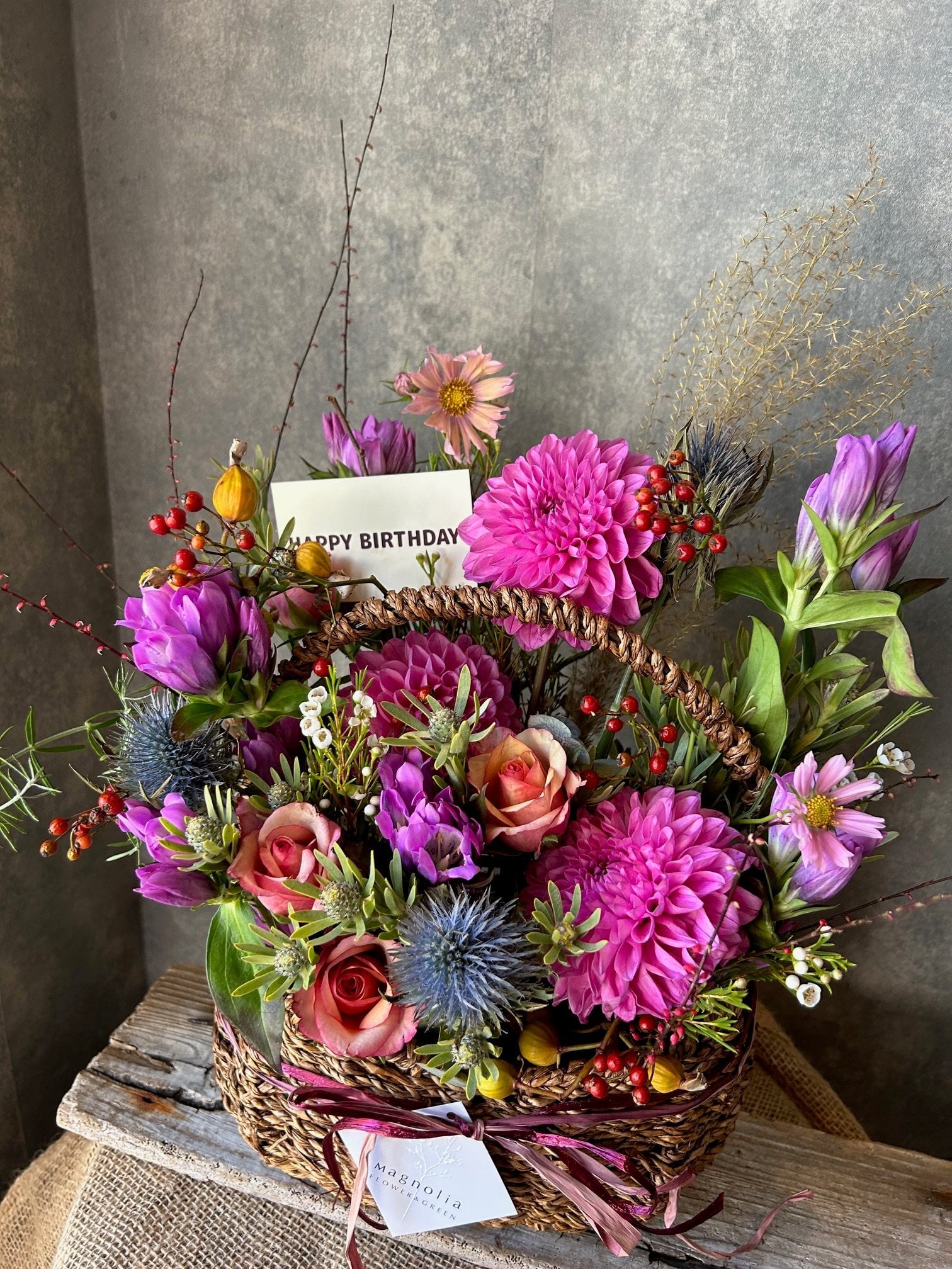 Season Flower Arrangement【L】フラワーアレンジメント ギフト プレゼント 誕生日 記念日  母の日 父の日
