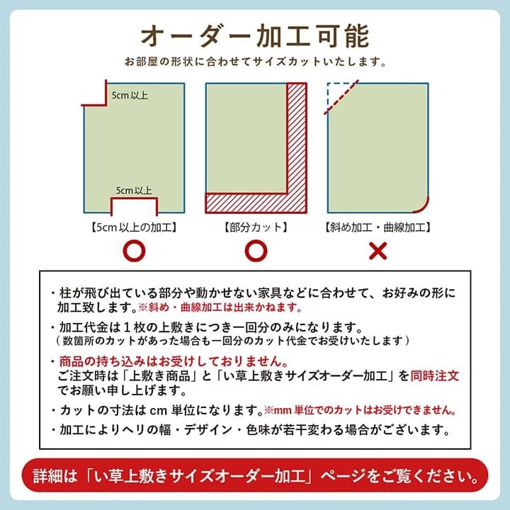 夏ラグ 夏用カーペット い草ラグ 花ござ カーペット 格子柄 ナチュラル シンプル 和室 洋室 裏不織布滑り止め 滑りにくい 抗菌防臭 消臭 お手入れ簡単 夏快適さらさら 本間6畳 (約286×382cm）