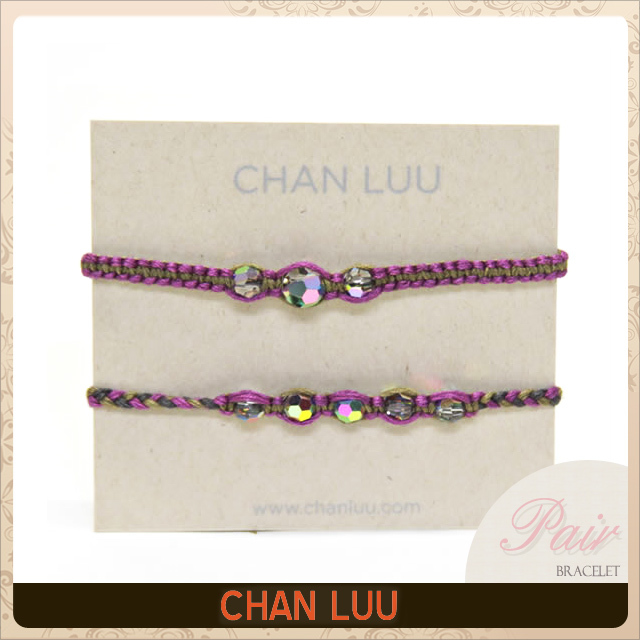 チャンルーCHAN LUU ブレスレット ラップブレス ミサンガ ブレス 