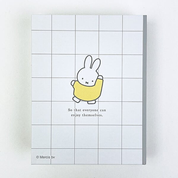 ミッフィー miffy ミニ ブック型ボックス (イエロー)