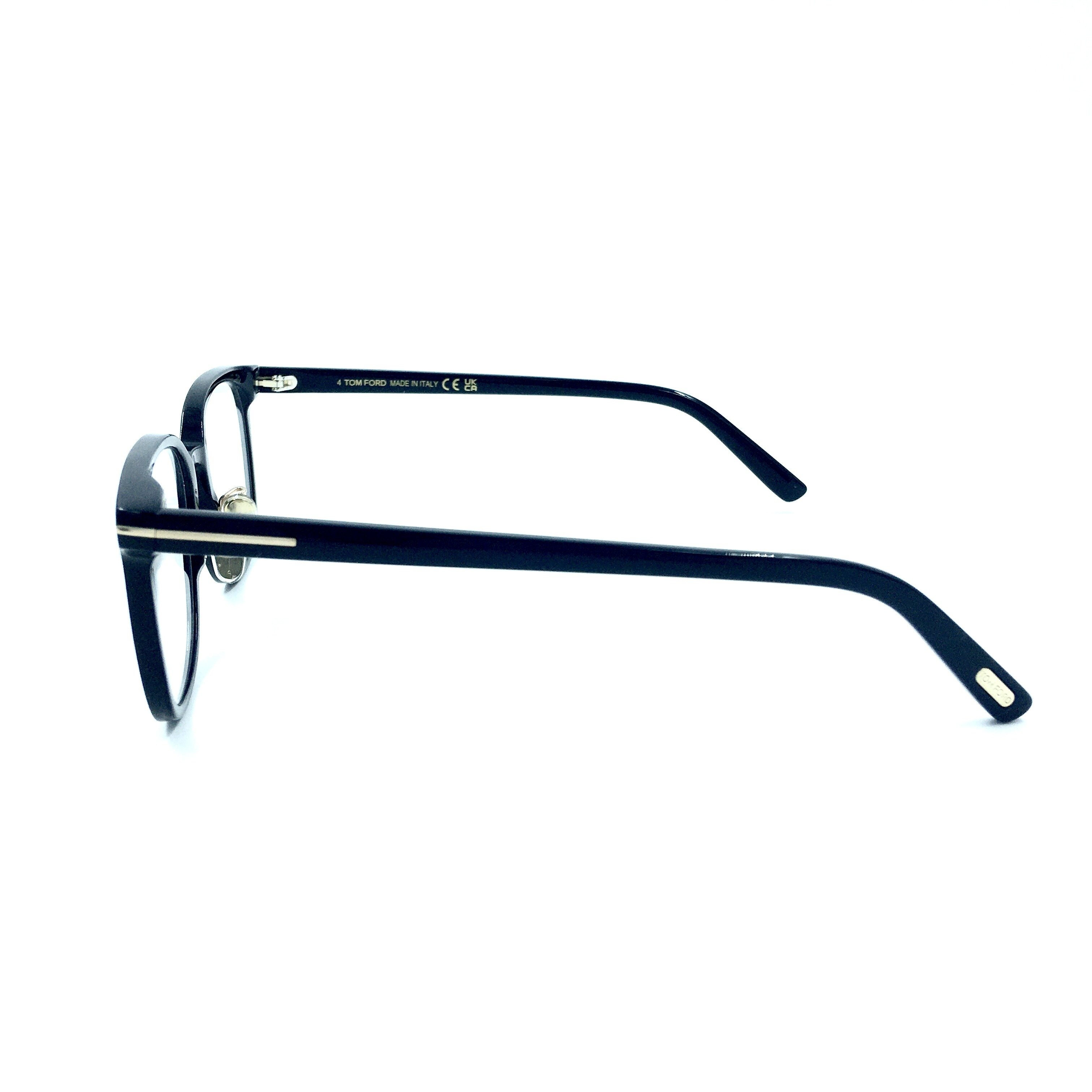 【送料無料】トムフォード TOM FORD TF5998KB 001 ShinyBlack　メガネフレーム  男性女性向けギフト 彼氏彼女へのプレゼント 父の日　母の日 誕生日 上司や同僚への贈り物 記念日や就職祝いに最適｜高級ブランドアイウェア 新品未使用 ラッピング対応 送料無料 専用ケース付 -
