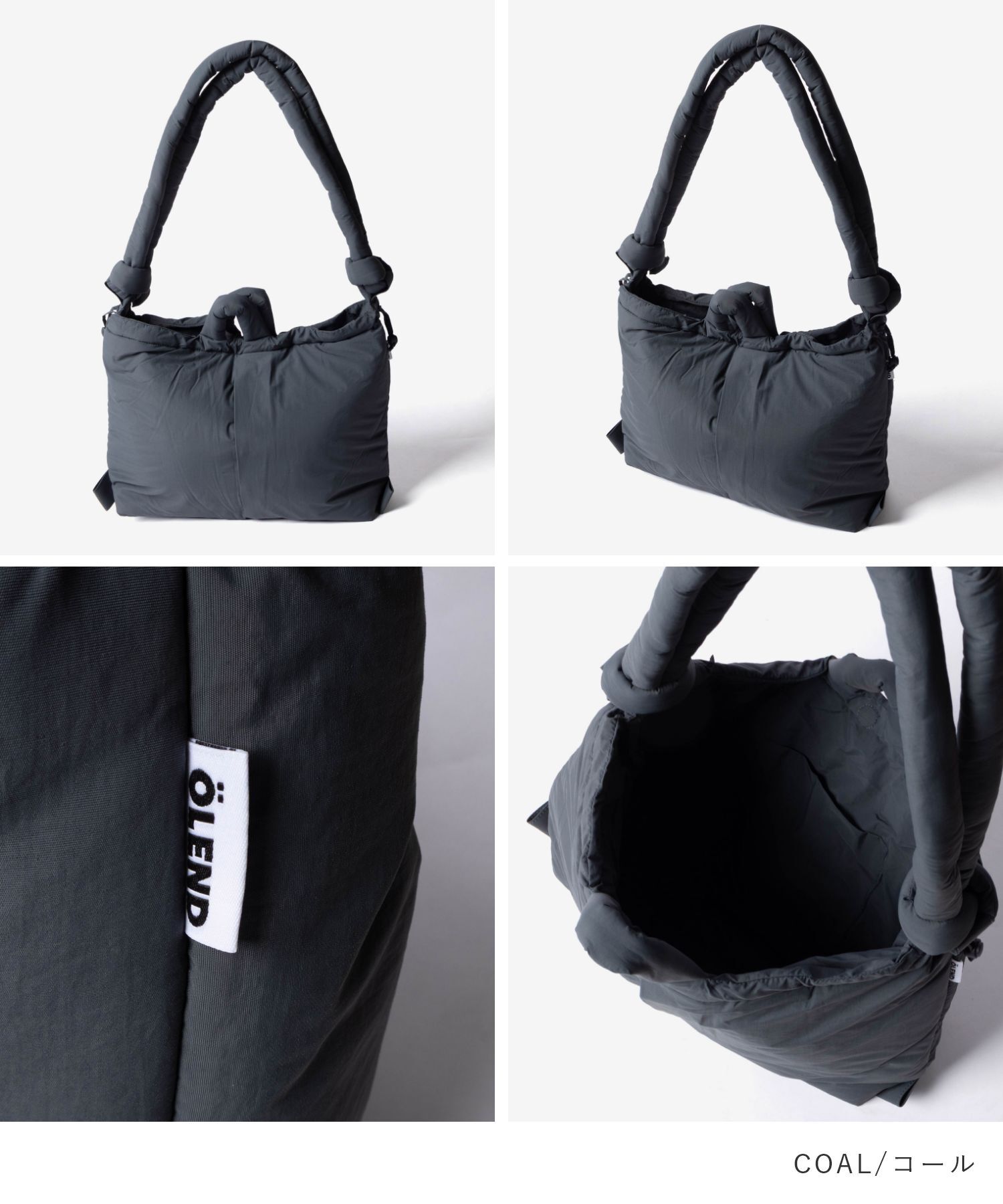 オレンド OLEND LARGE ONA SOFT BAG ラージ オナ ソフト バッグ ショルダーバッグ ハンドバッグ トートバッグ バックパック ユニセックス バッグ 大容量 A4 通勤 通学 旅行