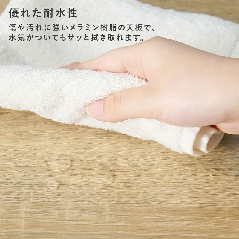 レンジ台 キッチン収納 ゴミ箱上ラック 引出し付き オシャレ 耐荷重30kg レンジボード 幅80cm キッチンラック 3分別 ごみ箱上ラック 送料無料 4カラー展開 アジャスター付きで安心 シンプルデザインラック ：