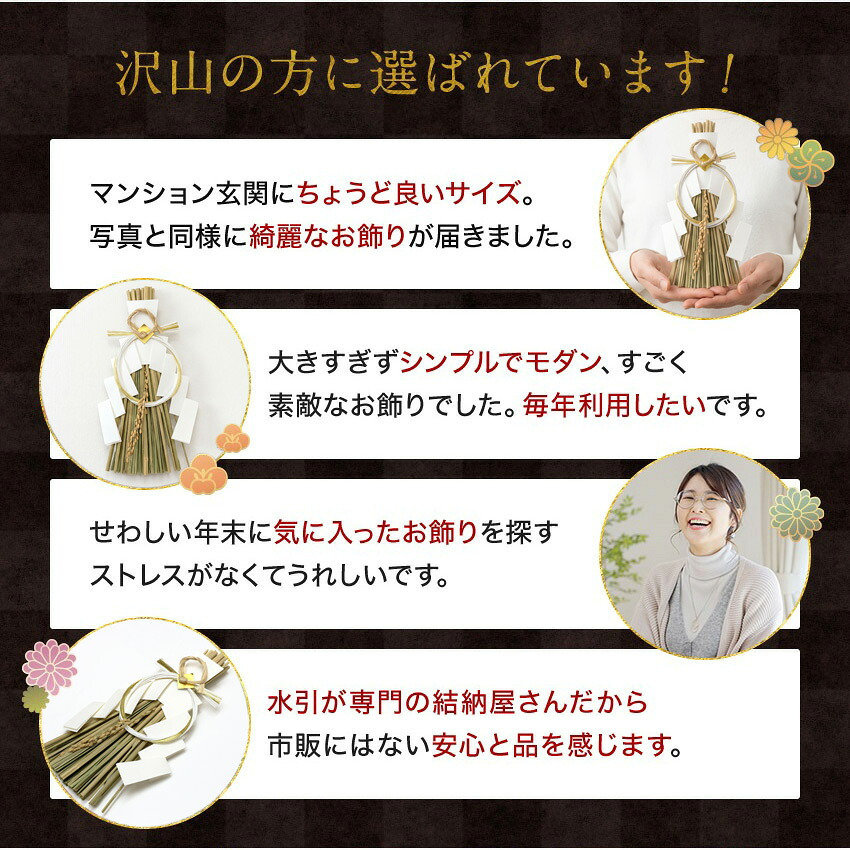 しめ縄 国産 日本製 おしゃれ 注連縄 しめ飾り 正月飾り 玄関 モダン 水引 リース 祝麻 迎春 お正月飾り 干支 十二支 門松 .しめ縄.