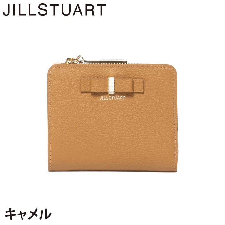 ジル スチュアート 財布 二つ折り レディース 牛革 ミスティ L字ファスナー コンパクト ギフト JILL STUART