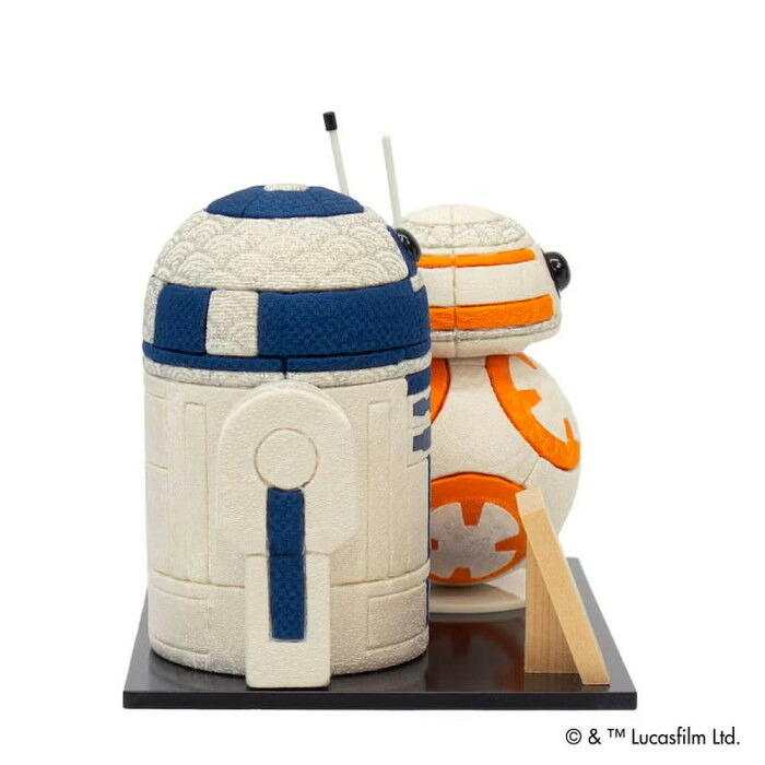 吉徳 木目込人形 スター・ウォーズ R2-D2 BB-8 182960 フィギュア 置物 伝統工芸品 日本製 キャラクターグッズ インテリア 雑貨 ギフト プレゼント