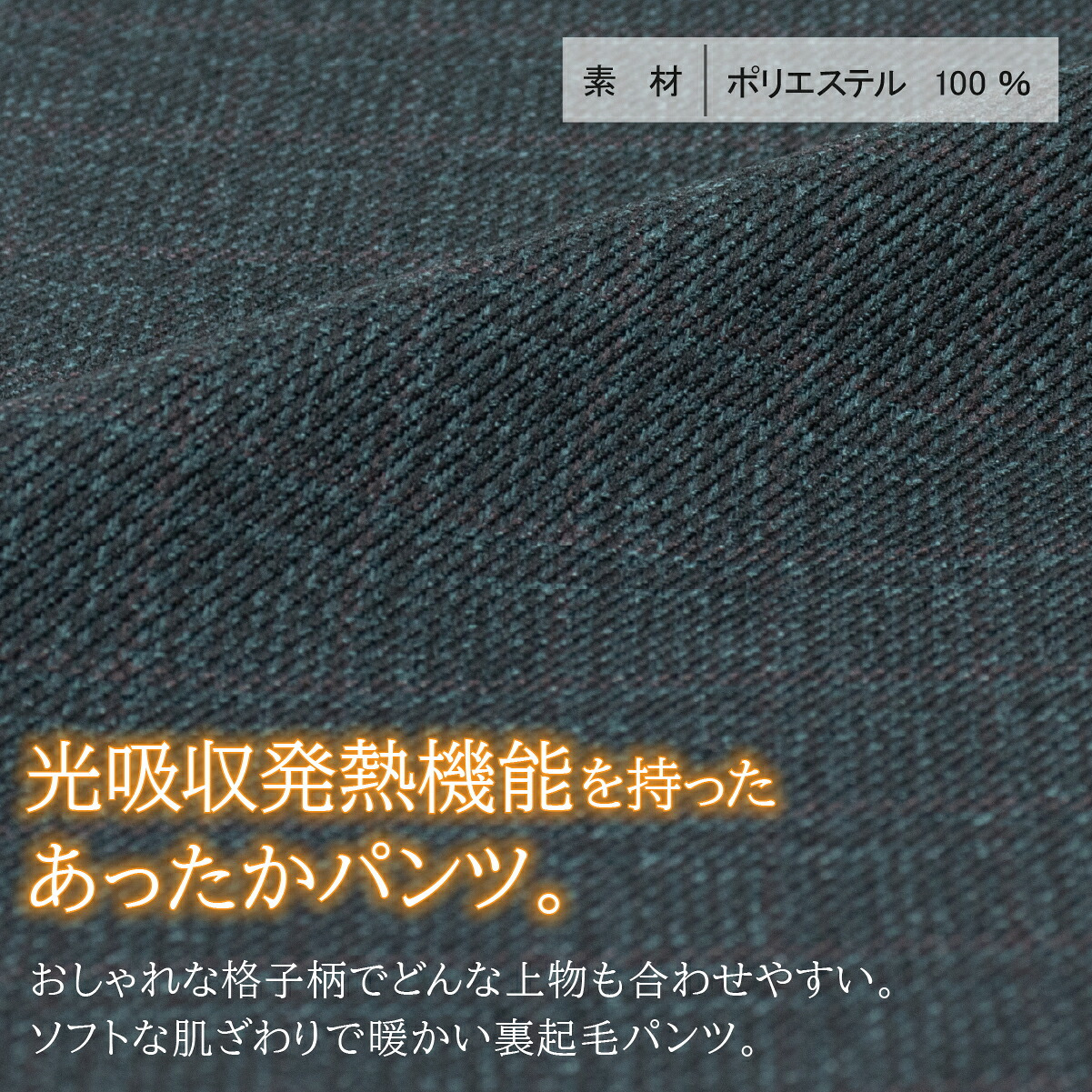 シニア 婦人服 おばあちゃん プレゼント シニアファッション 裏起毛 パンツ レディース 80代 70代 日本製 総ゴム 送料無料 高齢者 服 格子 冬 暖 S M L LL 3L 4L 5L あったかい 股下55cm レディースパンツ あったかパンツ シニアパンツ 【9597】
