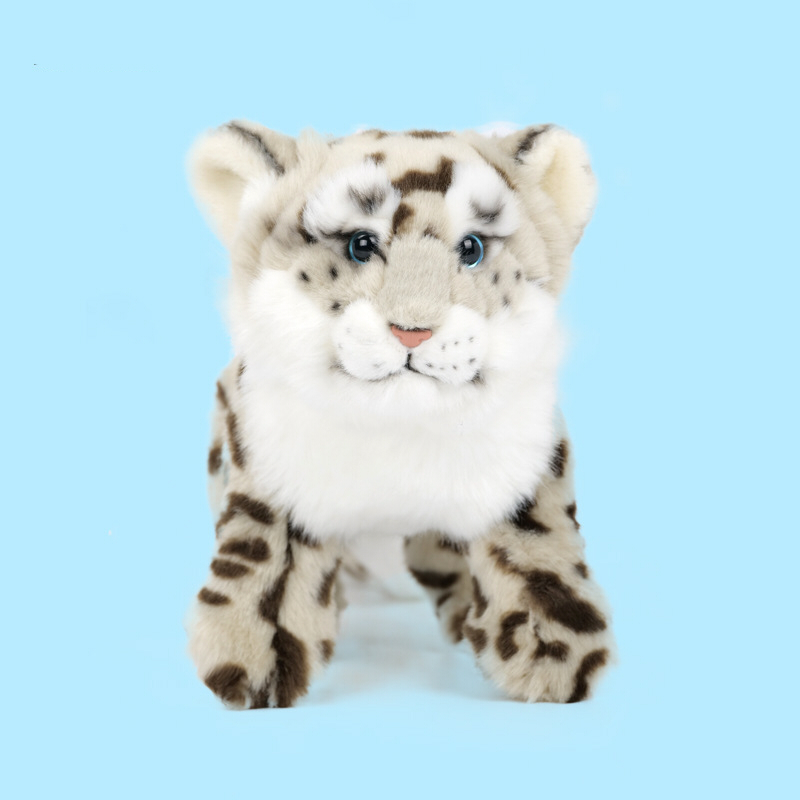 ユキヒョウ 雪豹 ぬいぐるみ リアル 動物 アニマル ふわふわ かわいい 置物 インテリア 子供 おもちゃ ごっこ遊び 誕生日 プレゼント ギフト 癒し