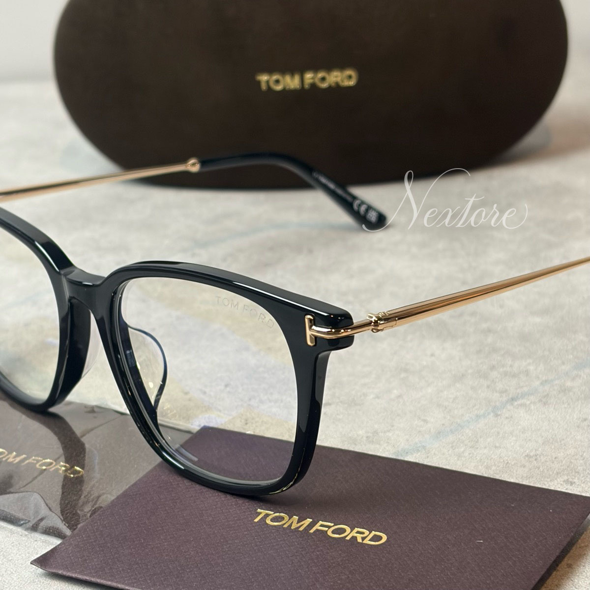 【並行輸入品】【正規品・新品】TOMFORD トムフォード TF6106DB FT6106DB 001 イタリア製 サングラス メガネ 眼鏡 メンズ レディース TOM FORD トム フォード 伊達メガネ ビジネス アジアンフィット