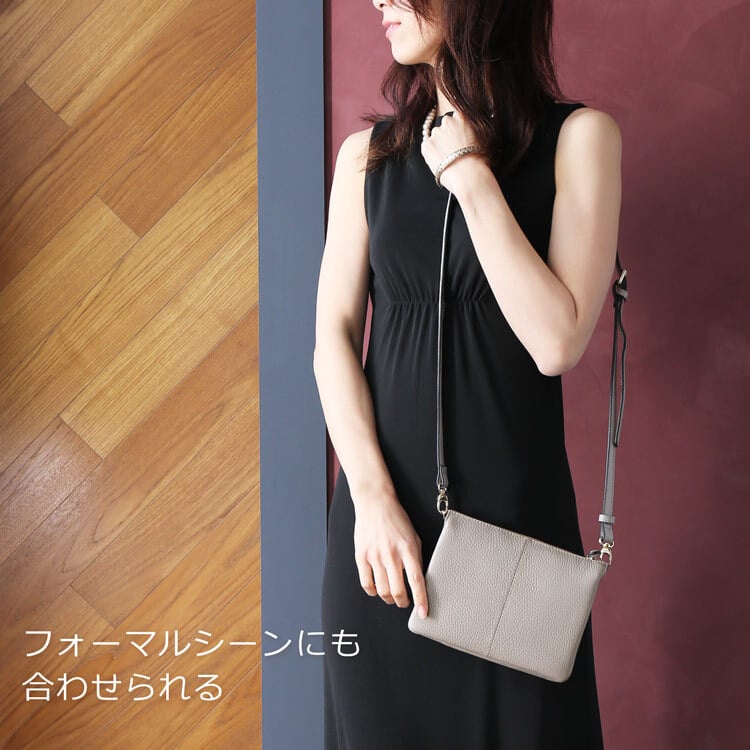 本革 ミニショルダーバッグ レディース 大人 革 小さめ ポシェット Mia Borsa 牛革 レザー 肩掛け 斜めがけ バッグ カジュアル ショルダーバッグ ブランド 軽い 軽量 ミニバッグ 卒業式 入学式 ギフト プレゼント 5F (07000365r)