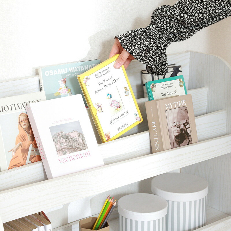 ブックラック 80幅 オーク オーク・オークホワイト 2色展開 収納ラック オープンラック シェルフ 整理棚 収納家具 おしゃれ シンプル 新生活 インテリア 不二貿易