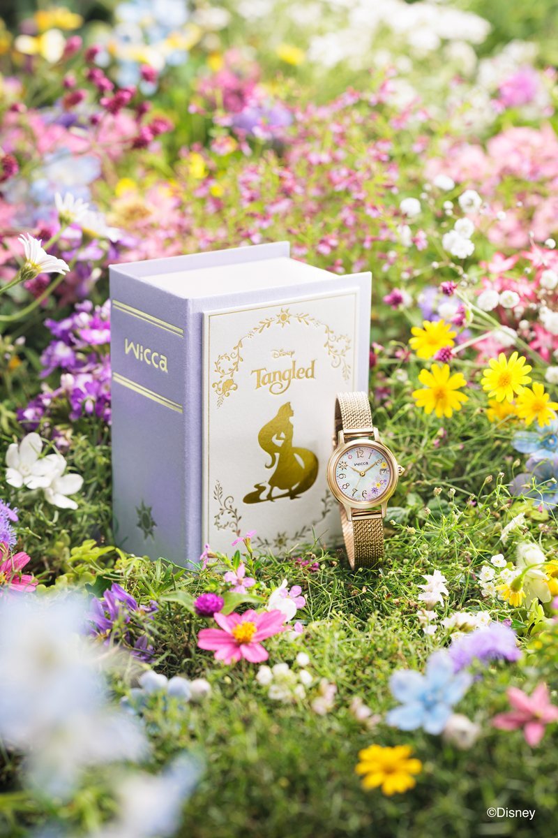 シチズン ウィッカ CITIZEN wicca Disneyコレクション 『塔の上のラプンツェル』 スペシャルモデル 限定 ソーラーテック 腕時計 レディース KH0-020-11 ディズニーコレクション【2026 新作】