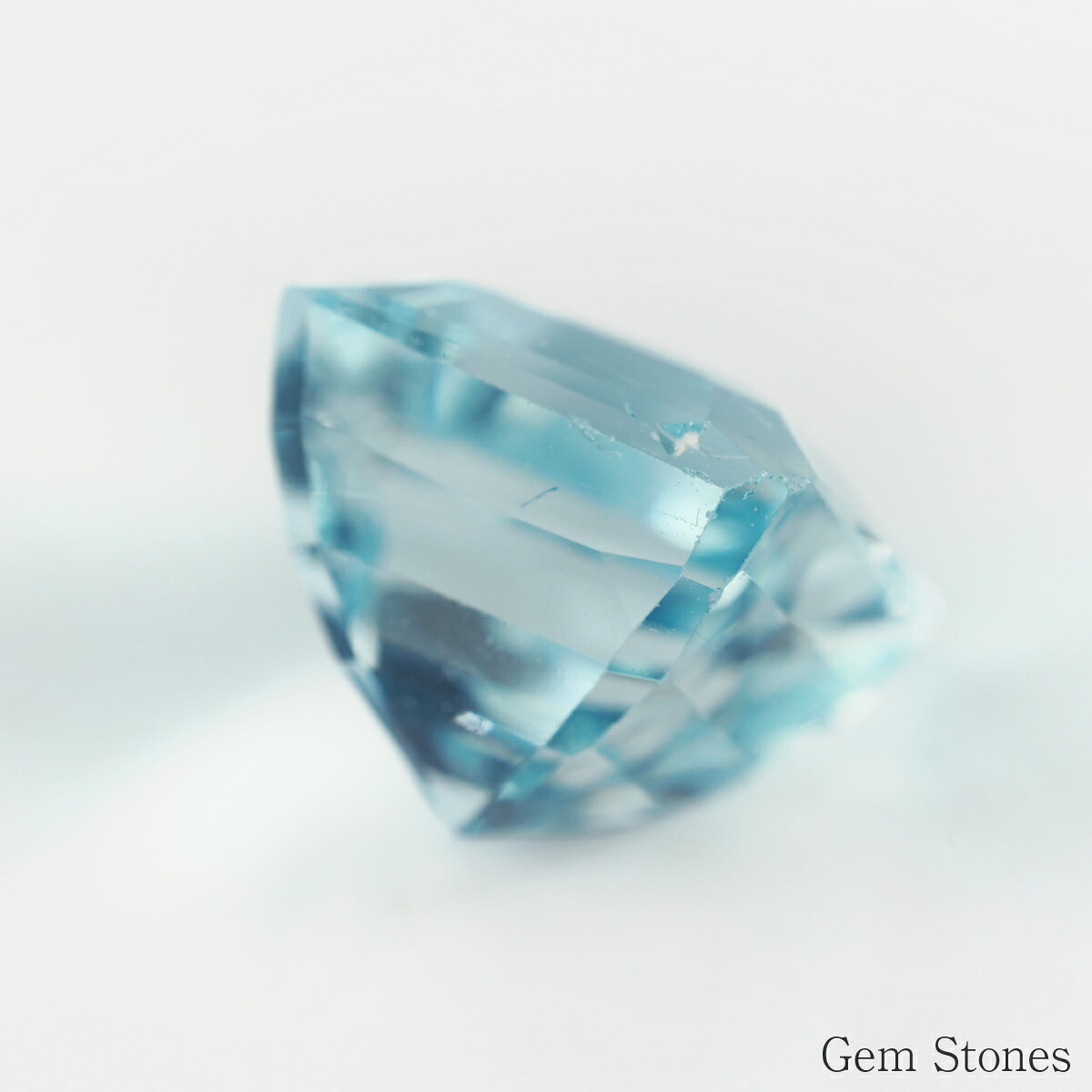  アクアマリン 3.064ct ルース 宝石 裸石  透明 クリア ブルー オリジナル ジュエリー ギフト