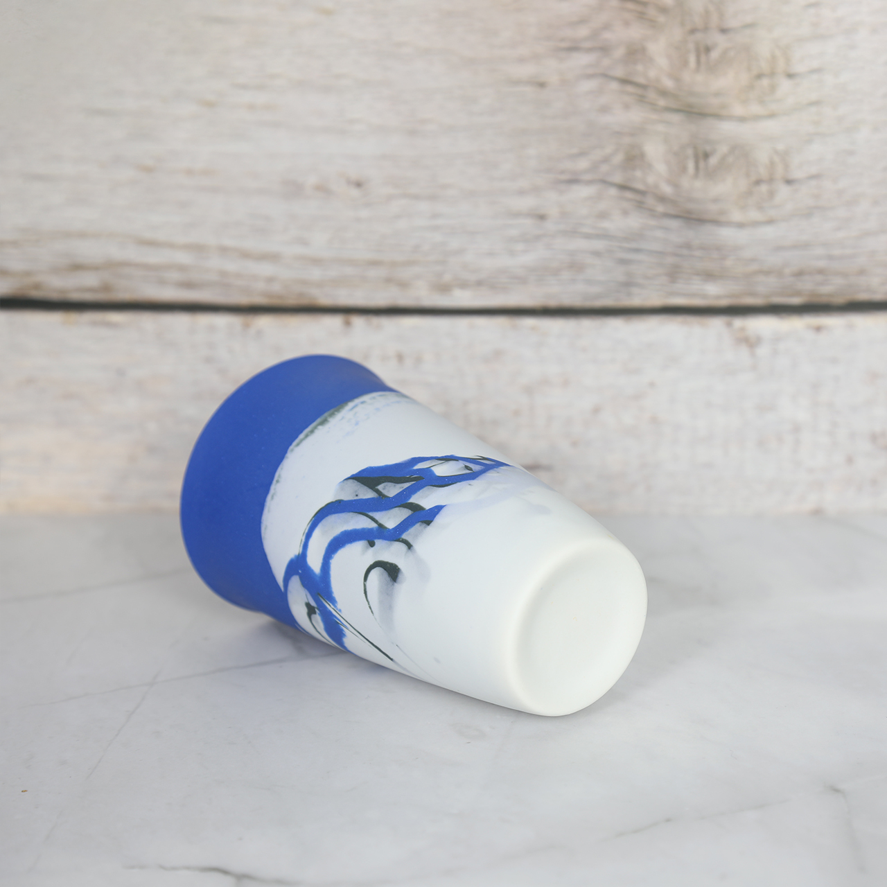【手に馴染むうすはりグラス　セット　marble　300ml　北川和喜】　酒器 和食器 薄い ドリンクグラス 家飲み グッズ タンブラー おしゃれ ビアグラス ビール ギフト プレゼント 結婚祝い 引き出物 お祝い 内祝い 日本製 定番 人気