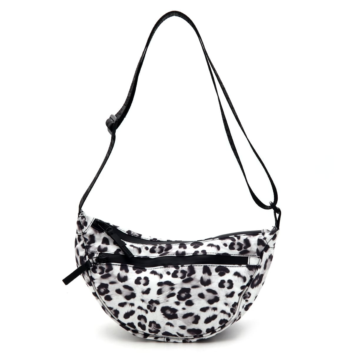 HUNTER ハンター ORIGINAL WOMENS SNOW LEOPARD SLING BAG ショルダーバッグ レディース スリングバッグ クロスボディバッグ 斜めがけ ヒョウ柄 レオパード スノーレオパード グレー ブラック HXRU0020262LD