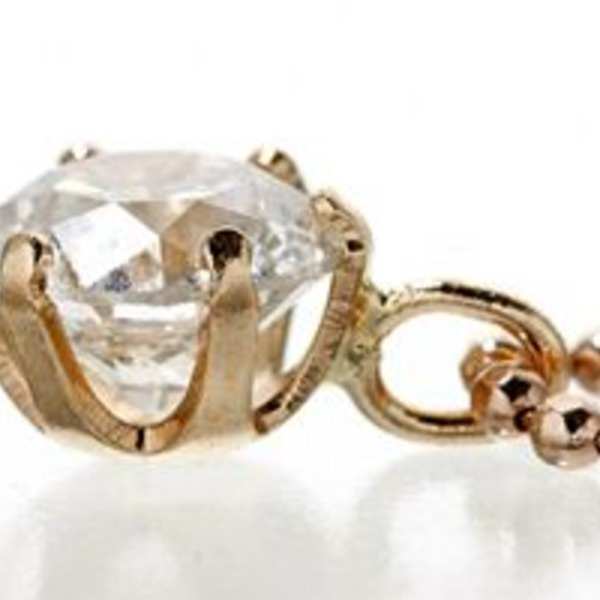 K18PG ダイヤモンドネックレス 0.4ct ピンクゴールド ペンダント 18金 1粒ダイヤ ジュエリー アクセサリー レディース 4月 誕生石 ギフト プレゼント