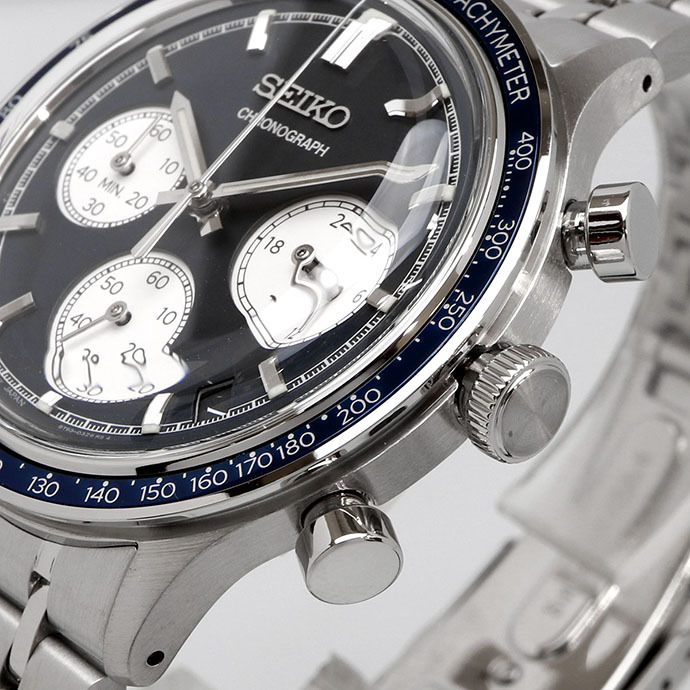 SEIKO 腕時計 セイコー 時計 ウォッチ クロノグラフ タキメーター 50M防水 ビジネス カジュアル メンズ SSB477P1 海外モデル [並行輸入品]