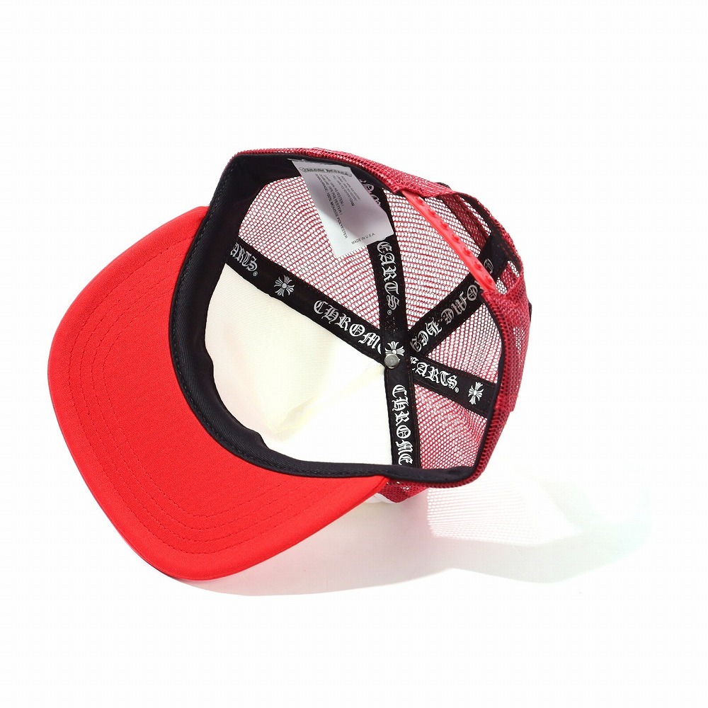 【ラッピング無料】CHROME HEARTS クロムハーツ Hat Pro Trucker Cap King Cemetery Cross トラッカーキャップ スナップバック 帽子 ギフト 誕生日 プレゼント 