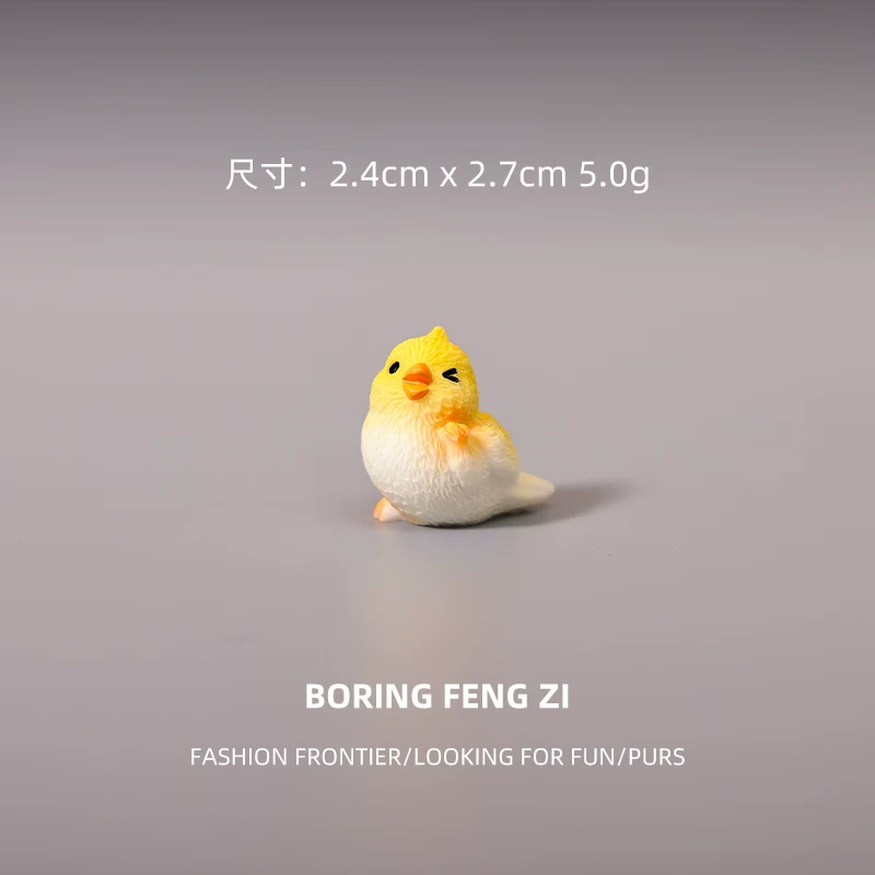 小鳥 置物 8個セット ミニチュア インコ オブジェ かわいい 鳥 フィギュア 卓上 飾り 車内アクセサリー デスク インテリア 癒し 雑貨 玄関 リビング プレゼント